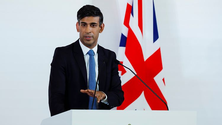 Der britische Premier Sunak beim G7-Gipfel in Japan. Die Beziehung mit Peking ist angespannt.