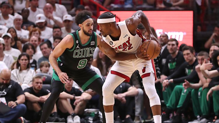 Die Miami Heat stehen vor dem Einzug in die NBA-Finals.