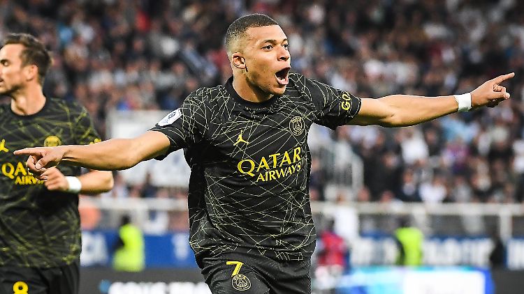 Kylian Mbappé stellte früh die Weichen auf Meisterschaft.