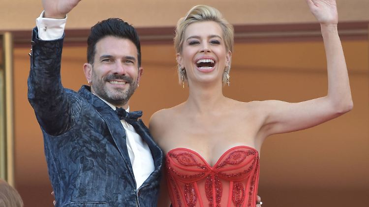 Reality-TV trifft Filmfestival: Marc Terenzi und Verena Kerth in Cannes.