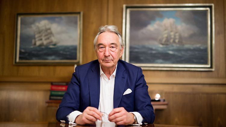Hinterlässt seine Frau, drei Kinder und fünf Enkel: Bertram Rickmers.