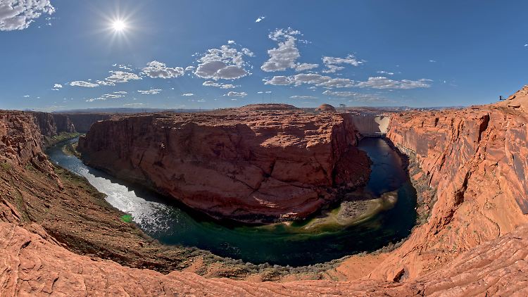 Der Colorado River verläuft durch sieben US-Bundesstaaten.