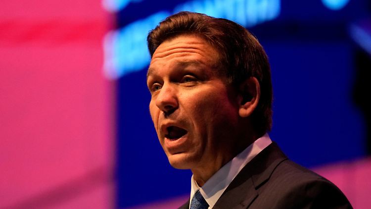 Ron DeSantis will im kommenden Jahr für die Republikaner bei der Präsidentschaftswahl antreten. 