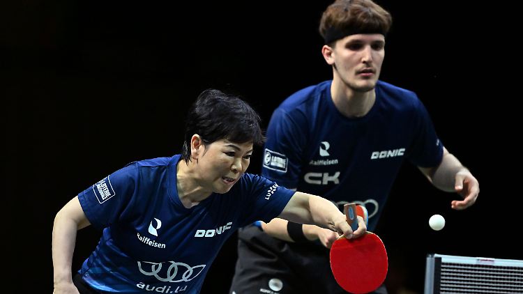 Xia Lian Ni spielte bei der WM in Durban in allen Wettbewerben.