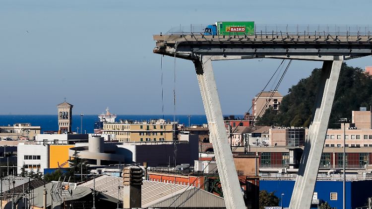 43 Menschen starben beim Einsturz der Morandi-Brücke am 18. August 2018 in Genua.