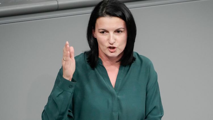 Irene Mihalic erklärt die Haushaltsaufstellung durch Finanzminister Christian Lindner bisher zur Farce.