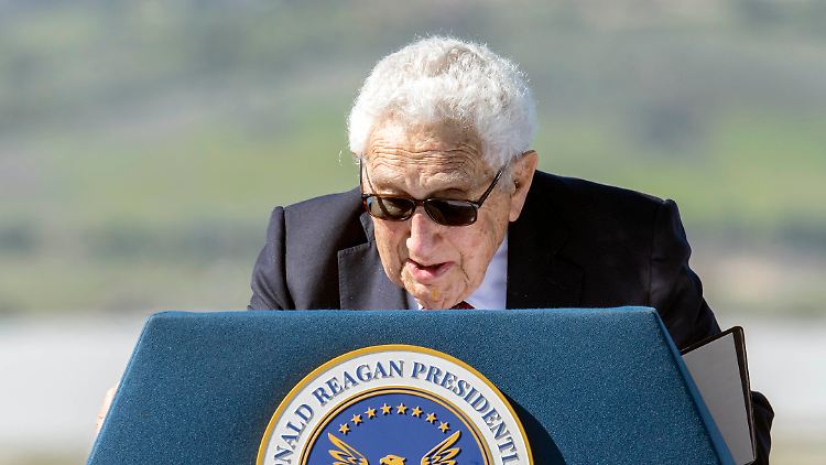 Kissinger kritisiert die frühere NATO-Politik des Westens, was die Ukraine angeht. (Archivbild).