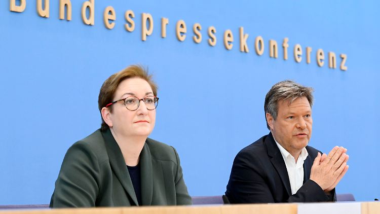 Wollen genauere Daten haben: Bauministerin Geywitz und Klimaminister Habeck.