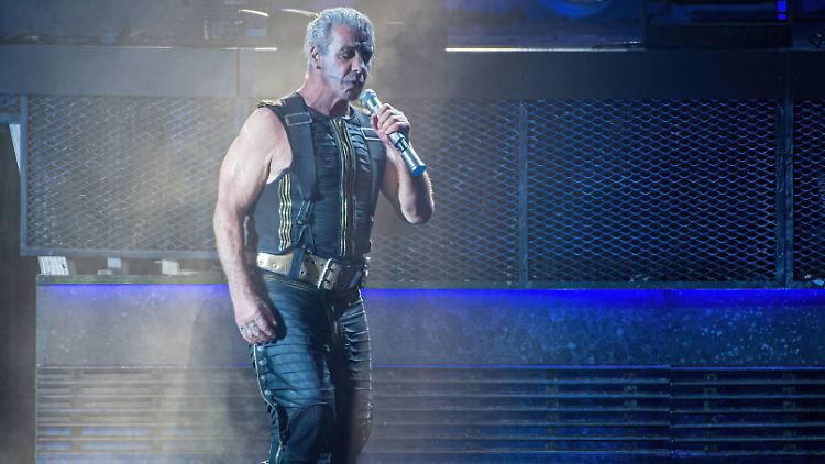 Der Vorfall ist offenbar glimpflich für ihn ausgegangen: Rammstein-Sänger Till Lindemann.