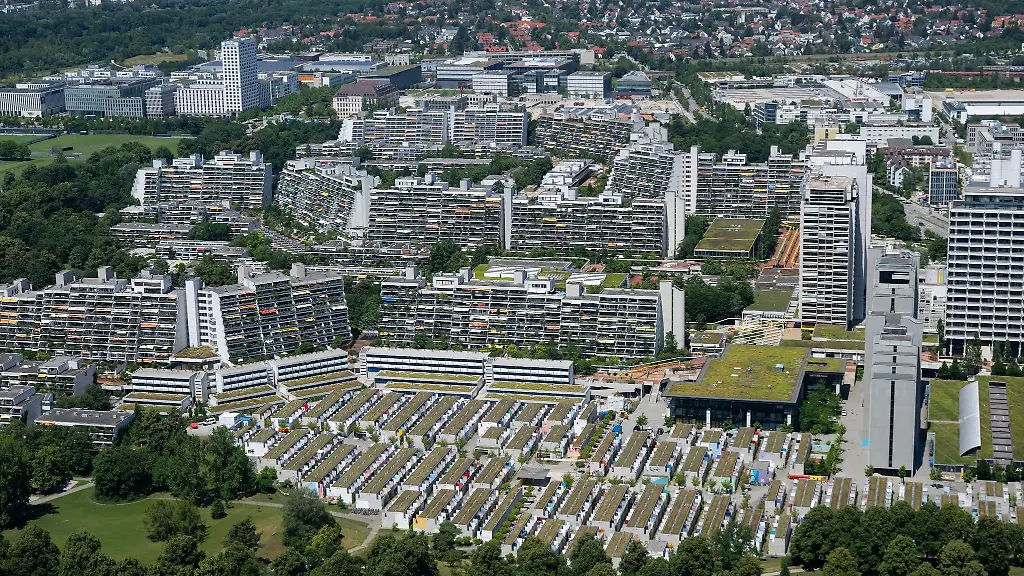 Das-ehemalige-olympische-Dorf-der-Sommerspiele-von-1972