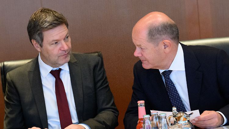 Vizekanzler Robert Habeck und Kanzler Olaf Scholz haben seit Amtsbeginn viele zusätzliche Beamte eingestellt.