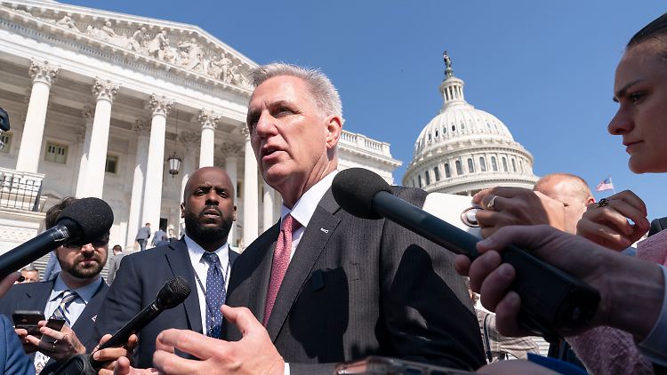 "Wir wussten, dass dies nicht einfach werden würde", sagt Kevin McCarthy. 