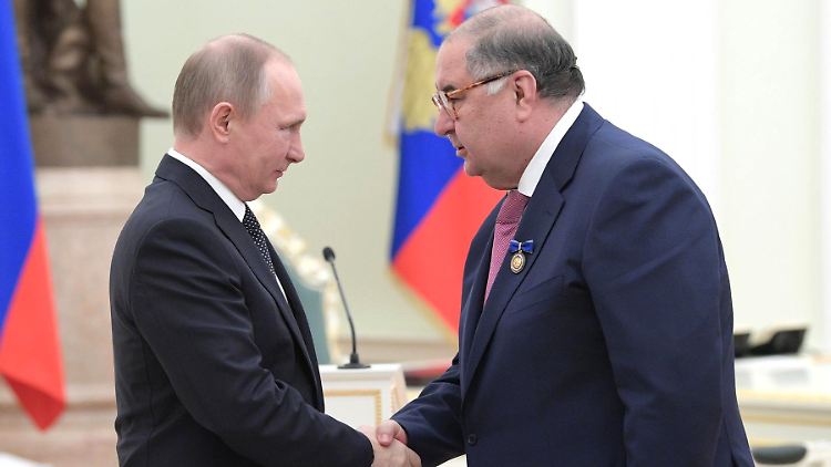 Usmanow gilt als Vertrauter des russischen Staatschefs Wladimir Putin.