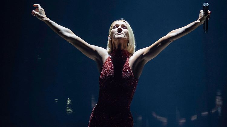Bilder wie dieses wird es von ihr bis auf Weiteres nicht mehr geben: Céline Dion.