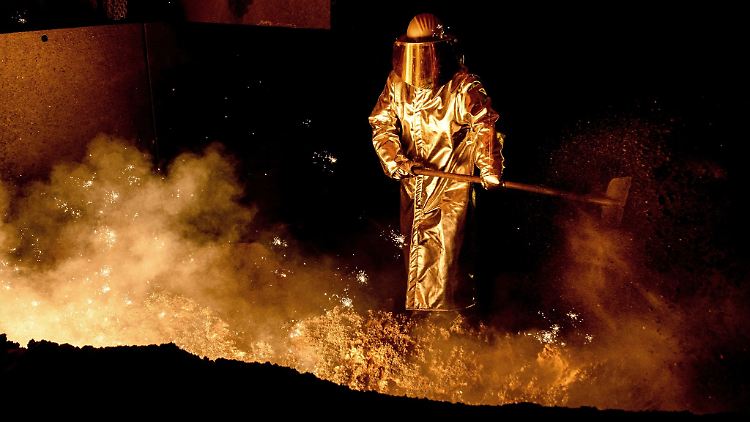 Die Stahlproduktion zählt zu den besonders CO2-intensiven Industriebereichen.