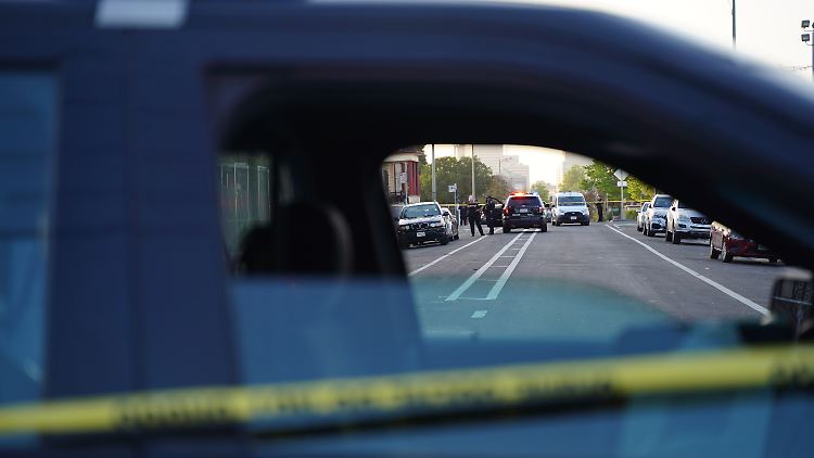 Ein Polizeieinsatz in den USA (Symbolbild).