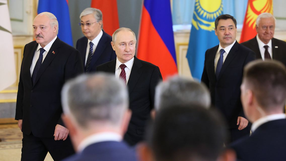 Alexander Lukaschenko war für ein Treffen des Eurasischen Wirtschaftsrates vergangene Woche nach Moskau gereist.
