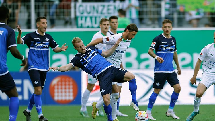 Darmstadt verabschiedet sich mit einem 0:4 aus der zweiten Liga.
