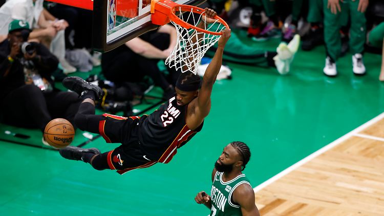 Gegen Jimmy Butler waren die Boston Celtics machtlos.