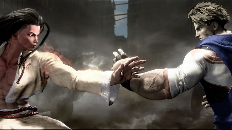 Neue Gesichter im Street-Fighter-Komsos: Jamie (l.) und Luke.