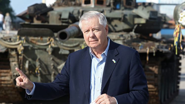 Die Kreml-Propaganda hat sich auf Lindsey Graham eingeschossen.