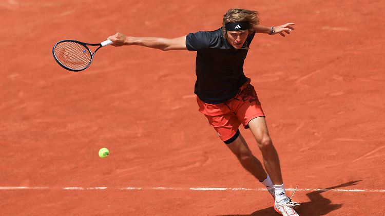 Alexander Zverev musste zwei enge Sätze überstehen, der dritte war eine klare Nummer.