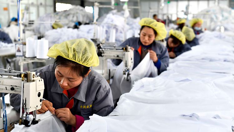 Der Einkaufsmanagerindex für das produzierende Gewerbe zeigt an, dass die Industrieproduktion in China zurückgegangen ist. 