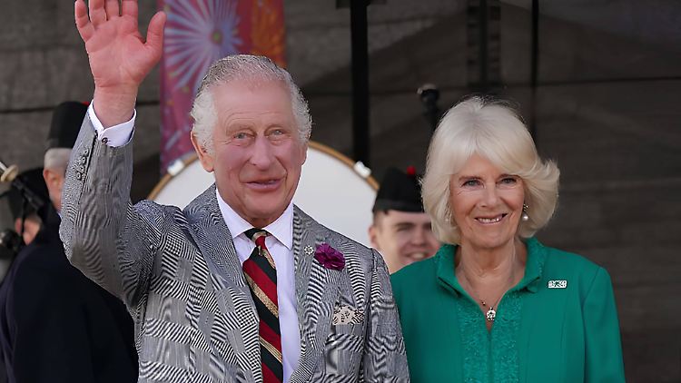 König Charles III. und seine Ehefrau Camilla.