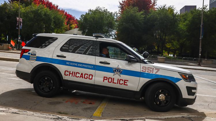 Aufgrund von Schusswaffen hat auch die Polizei von Chicago jedes Jahr einiges zu tun. 