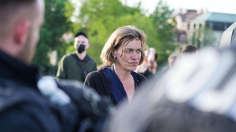 Wirft der Polizei schlechte Behandlung und unwahre Aussagen vor: Juliane Nagel.