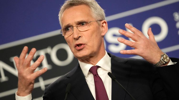 Jens Stoltenberg, Nato-Generalsekretär, trifft wohl auf hochrangige Vertreter der Türkei.