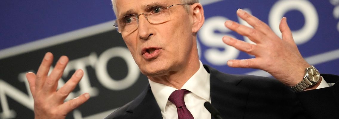 Jens Stoltenberg, Nato-Generalsekretär, trifft wohl auf hochrangige Vertreter der Türkei.