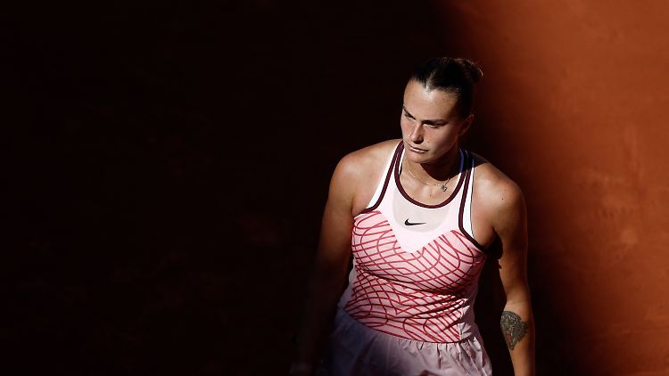 "Für meine eigene mentale Gesundheit und mein Wohlergehen habe ich entschieden, mich heute aus dieser Situation herauszuziehen", sagt Aryna Sabalenka.