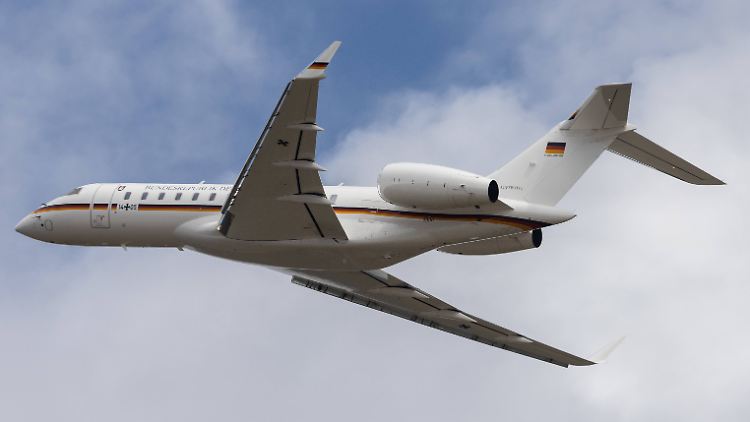 Die Bundeswehr-Flugbereitschaft setzt seit 2019 die Global 6000 vom Bombardier ein.