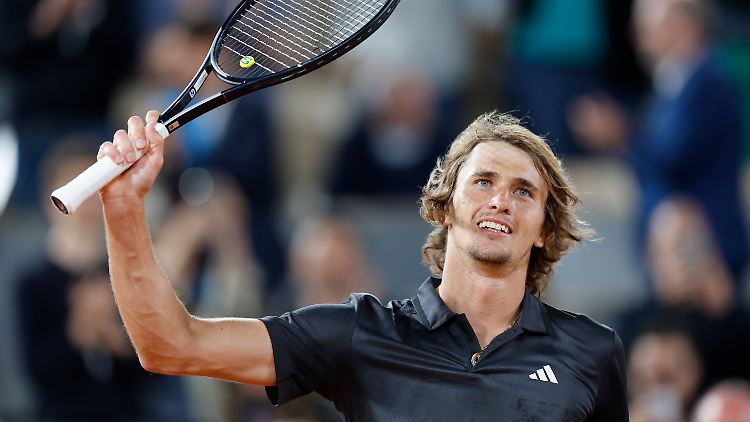 Ein großer Tag für Alexander Zverev.