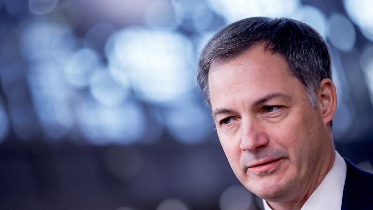 Belgiens Ministerpräsident Alexander De Croo
