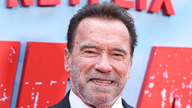 Arnold Schwarzenegger bei der Premiere seiner neuen Netflix-Serie "Fubar".