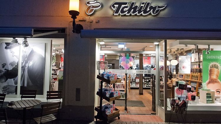 Eine "Tchibo"-Filiale in der Greifswalder Innenstadt.