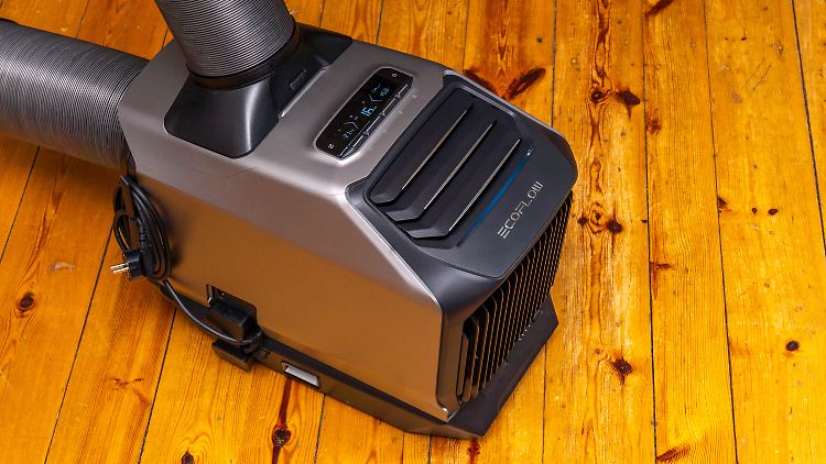 Die Ecoflow Wave 2 ist eine mobile 2-Kanal-Klimaanlage.