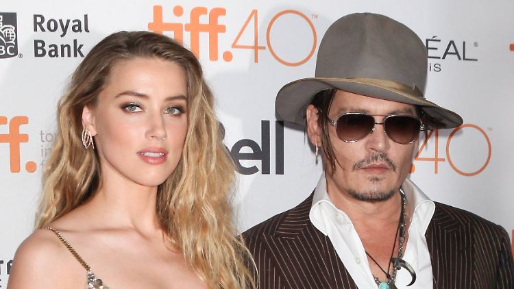 Ein Foto aus "glücklichen" Zeiten: Amber Heard und Johnny Depp.