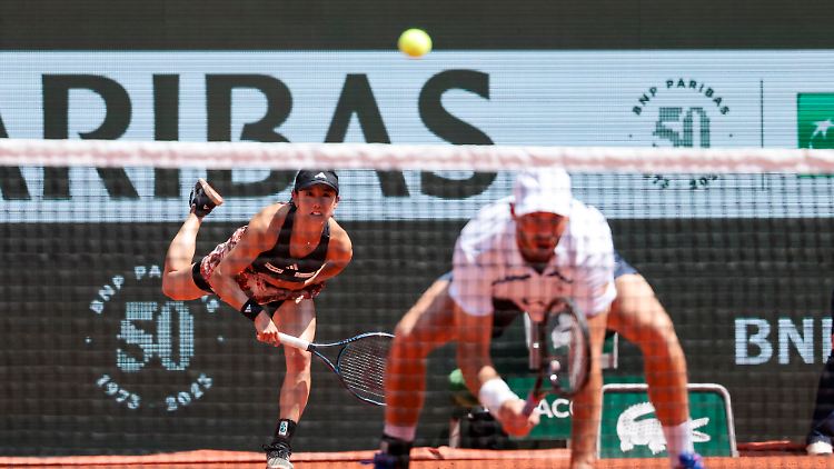 Miyu Kato und Tim Pütz sind die Mixed-Champions der French Open 2023.
