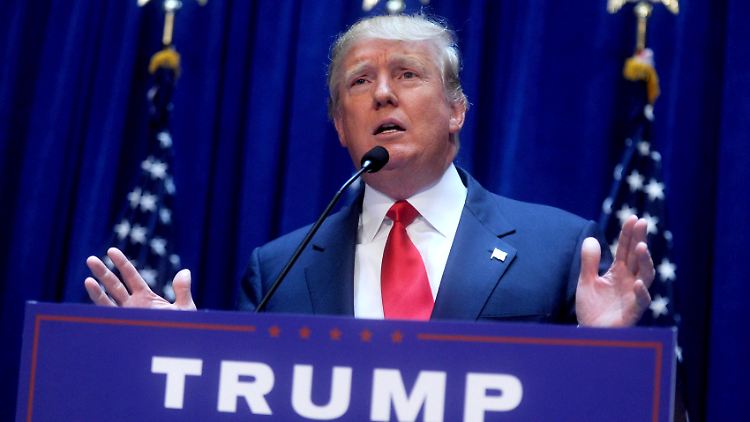Ist sich keiner Schuld bewusst: Ex-Präsident Donald Trump.