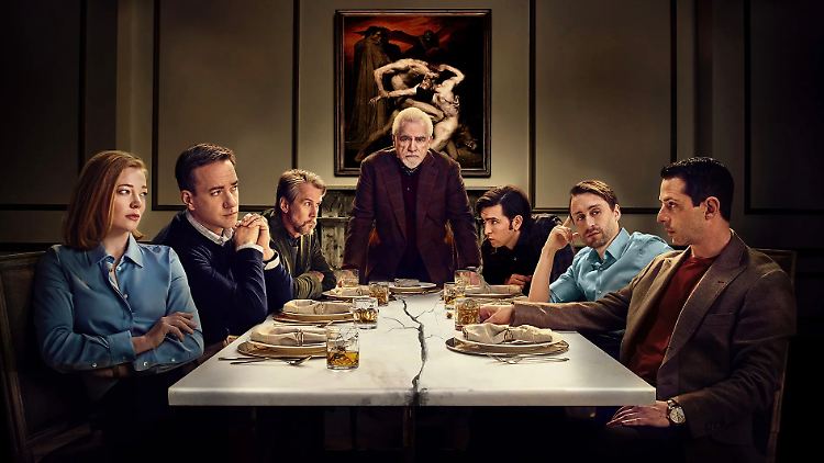 Patriarch Logan Roy (Brian Cox) und seine toxische Familie.