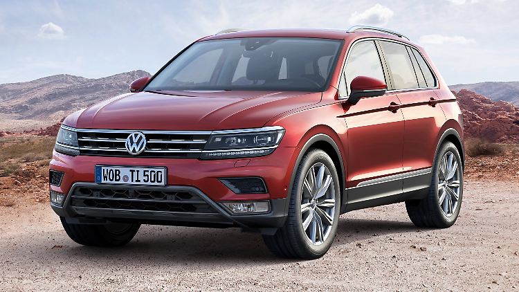 Optisch ist der Tiguan II ganz klar als VW-Familienmitglied erkennbar.