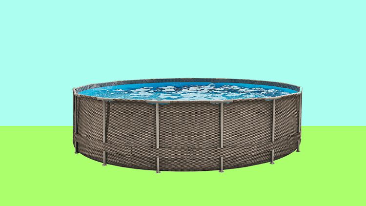 Aldi bietet einen großen runden Aufstellpool für den Garten jetzt günstig an.