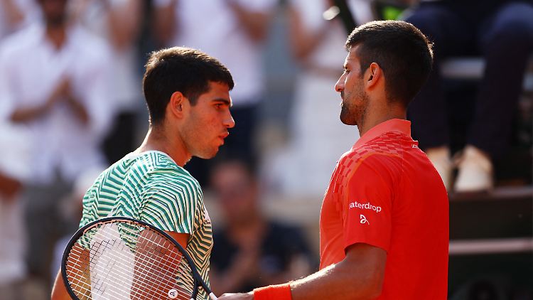 Das Generationenduell entscheidet der 36-jährige Djokovic für sich.