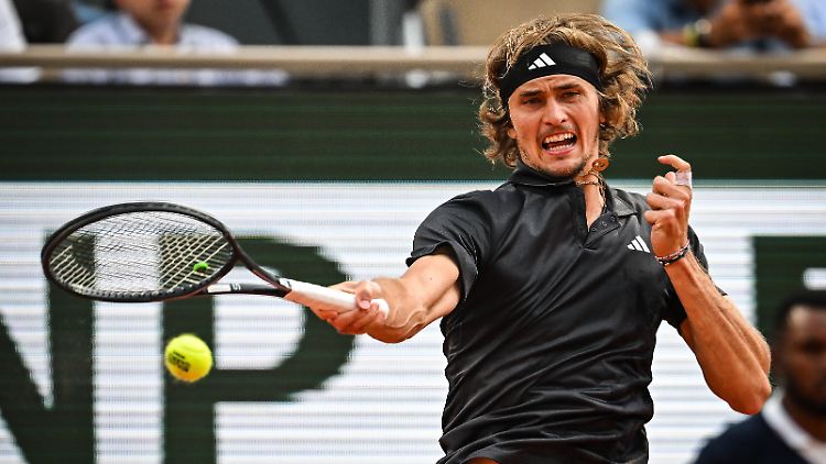 Alexander Zverev erreichte das Halbfinale in Paris - eine große Überraschung.