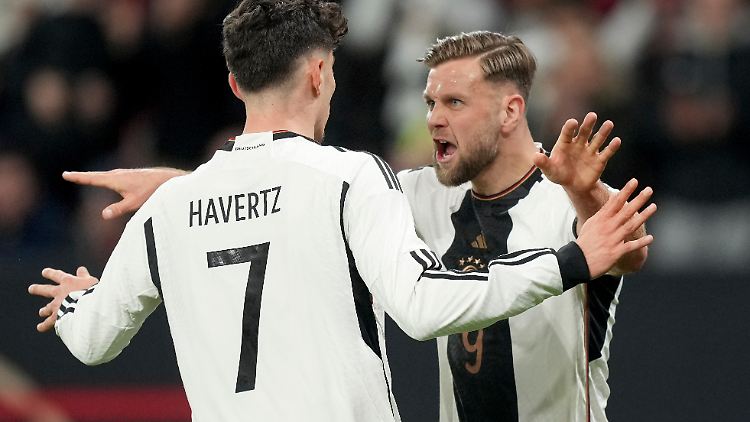 Zwei, die miteinander können: Havertz und Füllkrug.