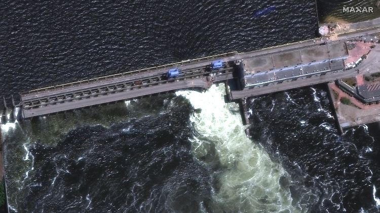 Die Wasserkraftanlagen arbeiten nach Angaben des Betreibers mit halber Kraft. 