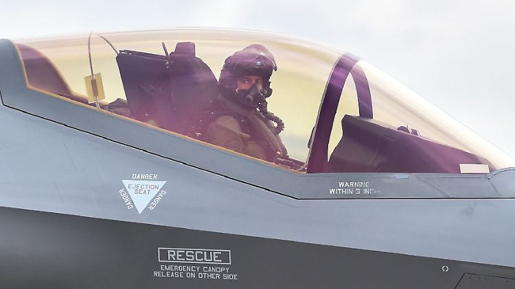 Auch F-35 als derzeit modernster Kampfjet weltweit nehmen an der "Air Defender"-Übung teil.